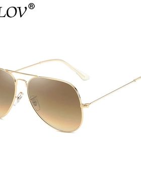 Aviation Sunglasses Men Women Classic Pilot Glasses Lens Sta