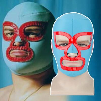 Nacho Libre Ignacio Nacho Halloween Clown Mask Funny Mexican