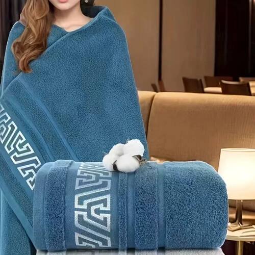 380g new pure cotton thick bath towel 70*140 soft absorbent