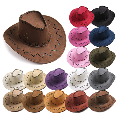 Western Denim Hat Summer Women's Sunscreen Hat Style Retro B
