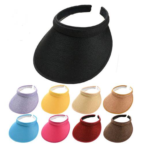 Women's Summer Sun Hat Wide Brim Beach Outdoor Travel Foldab