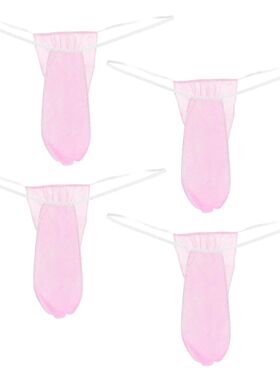 20Pc Sweat Steamed Disposable Underwear Thongs Nonwoven Fabr