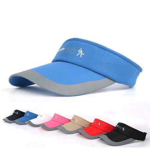 Sport Empty Top Cap Sun Hats for Women Visor Hat Adjustable