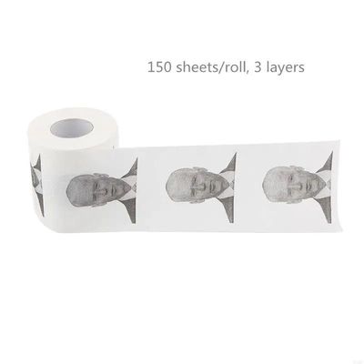 Home Supplies Biden Printed Rolling Paper Funny Toilet Paper