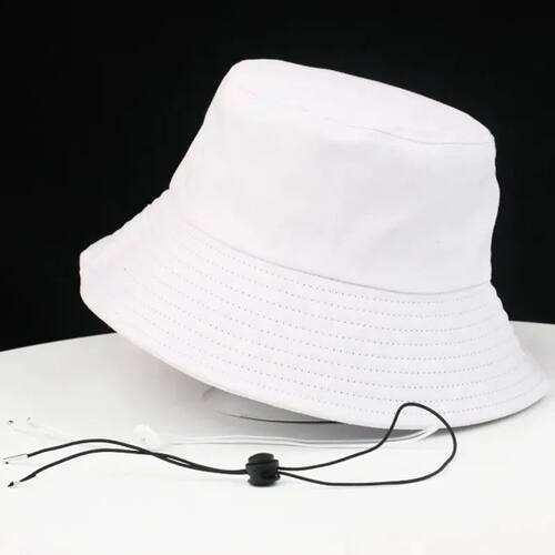 Cotton Bucket Hat Women Summer Sun Caps Big Size Boonie Cap
