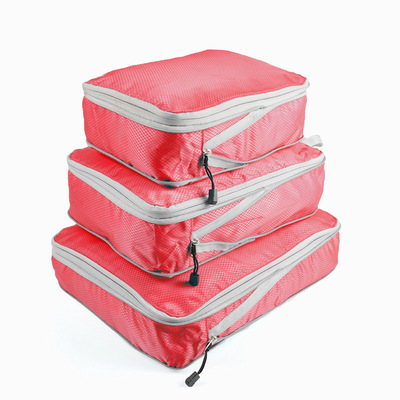 Travel Storage Bag Compressible Packing Cubes Foldable