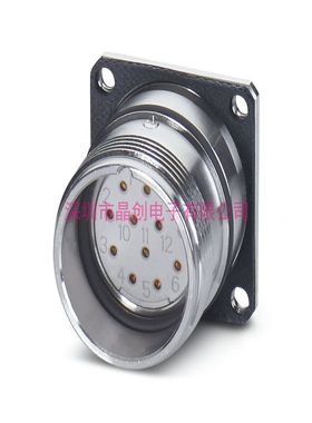 1599085 全新 RC-12S1N224100- 设备连接器，板后安装