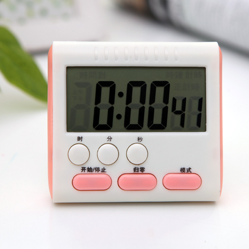大屏廚房定時器提醒器電子正倒計時器秒表正倒z顯大屏烹飪小鬧鐘