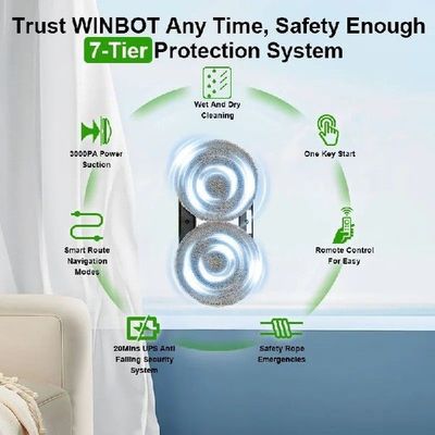 Smart Window Cleaning Robot Electric Intelligent Glass Robot