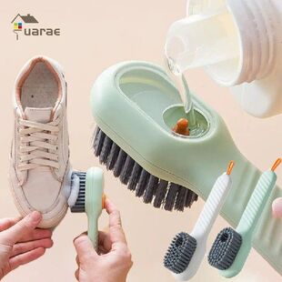 Cleaning Shoe Brush with Dispens Multifunctional Soap Liquid