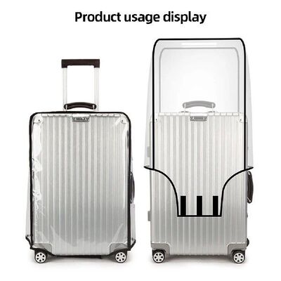 20-30inch Clear Suitcase Cover Protector Transparent Luggage