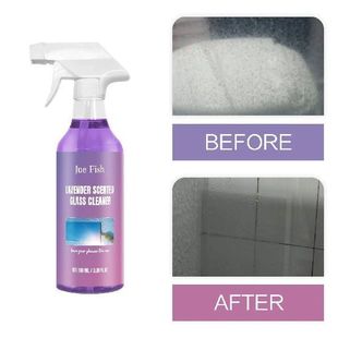 Liquid Shower Door Bathroom Water Cleaner Hard Removal Glass