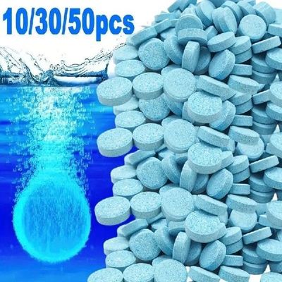 5/50PCs Car Windshield Cleaners Solid Effervescent Tablets W