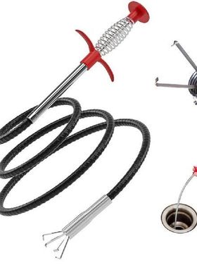 57cm Spring Pipe Dredging Tools Drain Snake Drain Cleaner St