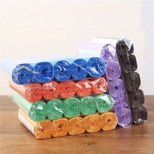 Pack 100Pcs Pouch Rolls Kitch Trash Disposable Household