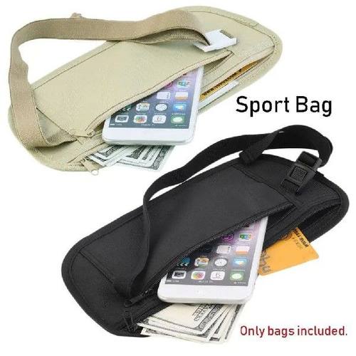 Cloth Waist Bags Travel Pouch Hidden Wallet Passport Money W