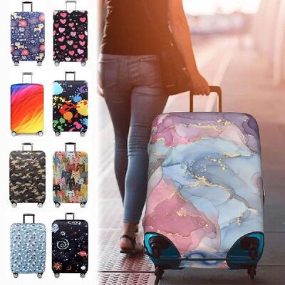 Luggage Cover Stretch Fabric Suitcase Protector Baggage Dust
