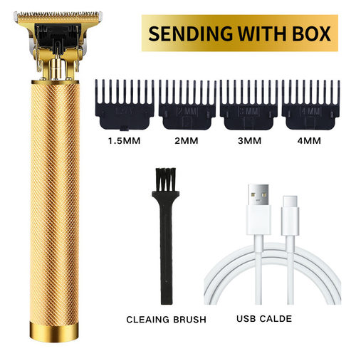 T9 0mm LCD Display Hair Razor Clipper Electric Trimmer