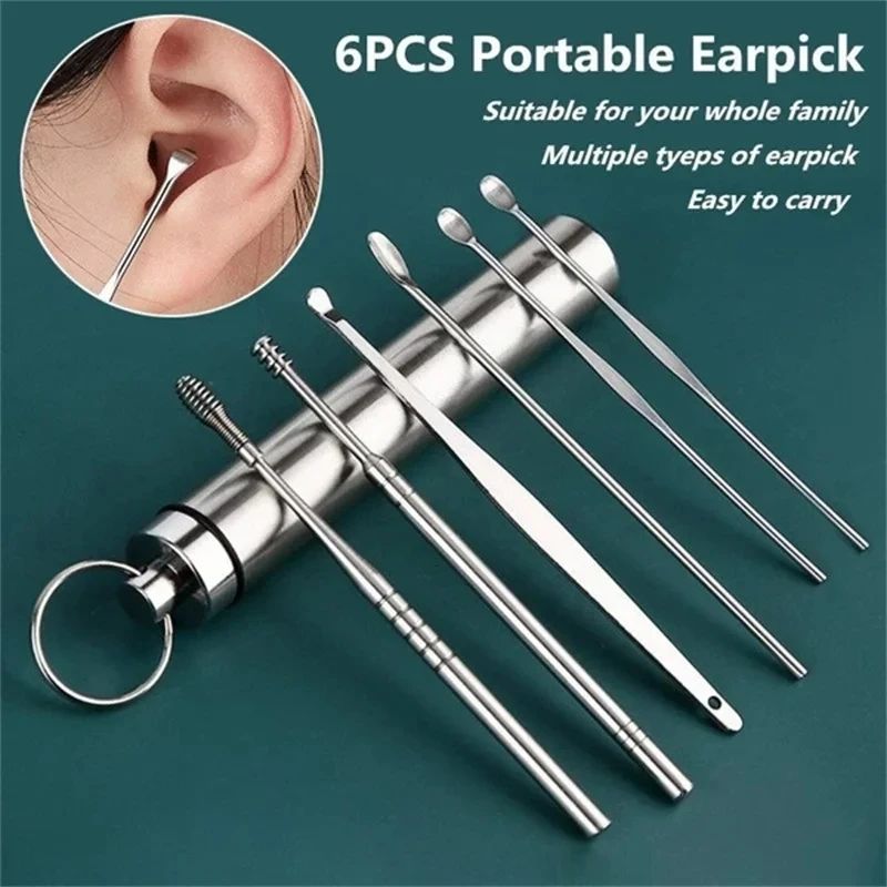 Ear Wax Remover Cleaning Kit Pickers Ear Pick Earwax Cleaner