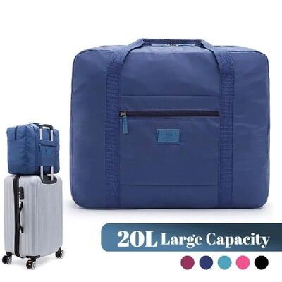 Lightweight Foldable Travel Duffel Bag: Unisex Tote Carry-On