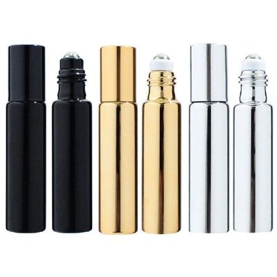 3/6/9pcs 10ML Portable Essential Oil Bottle UV Glass Refilla
