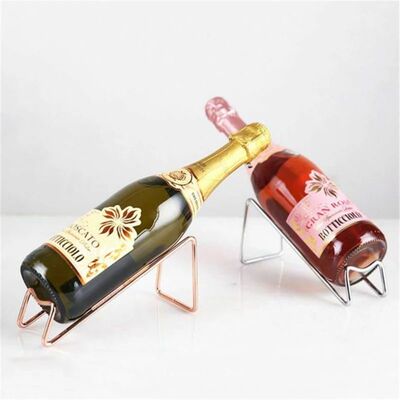 Wine Bottle Holder Countertop Wine Bottle Display Rack Stain