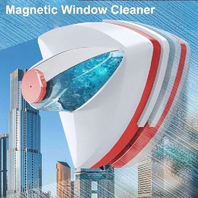 Magnetic Window Cleaner Brush Double-Side Automatic Water Di