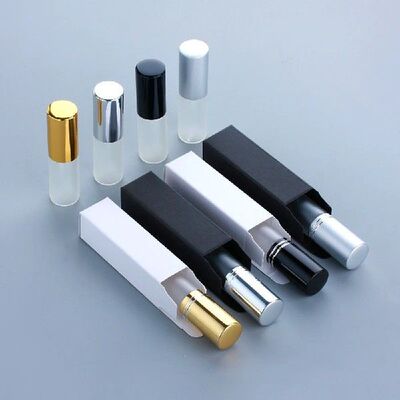 30/50/100Pcs 5ml Frosted Perfume Bottle With Box Atomizer Em