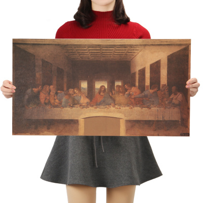 Leonardo Da Vinci Famous Paintings The Last Supper Kraft