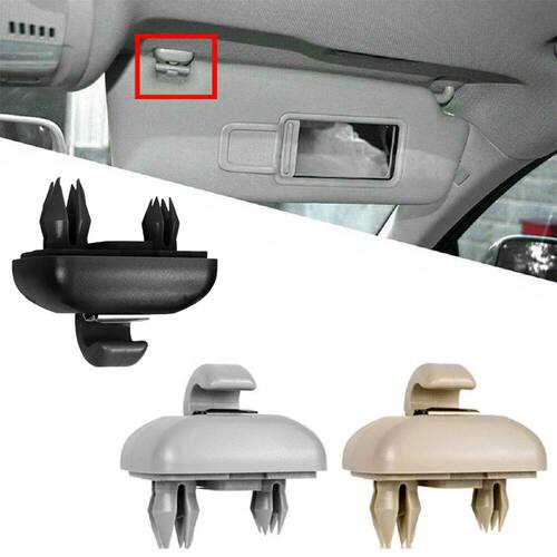 Car Sun Visor Clip Holder Interior Sun Visor Retainer Hook C