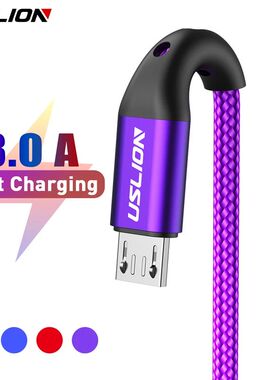 3M Micro USB Cable Quick Charging For Android Mobile Phone Data Cable for Samsung Micro USB Charger