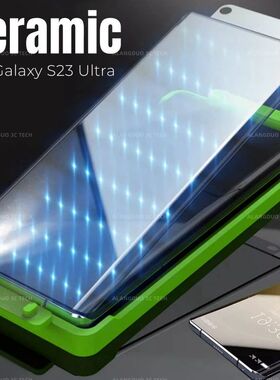 2PCS Full Glue Screen Protector for Samsung Galaxy S23 S24 S25 S22 S21 S20 Note 20 Ultra S10 Plus Ce