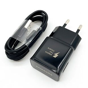 Samsung 15W Super Quick Charger Power Adapter 1.2M USB Type C Cable For Galaxy Note 8 9 S8 S9 S10 A1