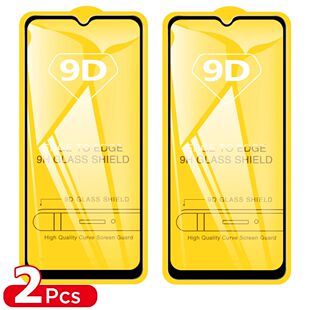 2PCS 9D Tempered Glass For Samsung Galaxy A55 5G A35 A54 A15 A25 A34 A24 A14 A53 A33 A52 A52S A32 A1