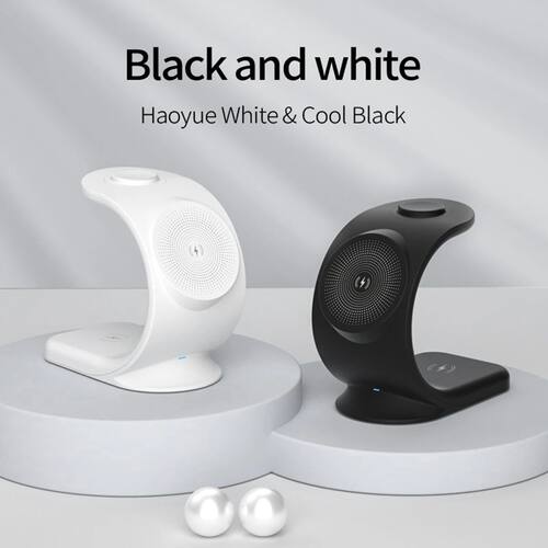 3In1 Wireless Charger Pad Stand Foldable Holder for iPhone 1
