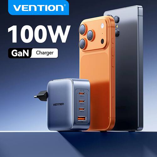 USB Charger 100W GaN Charge for iPhone 16 15 14 PD Quick Charging for iPad Samsung USB Type C Mobile