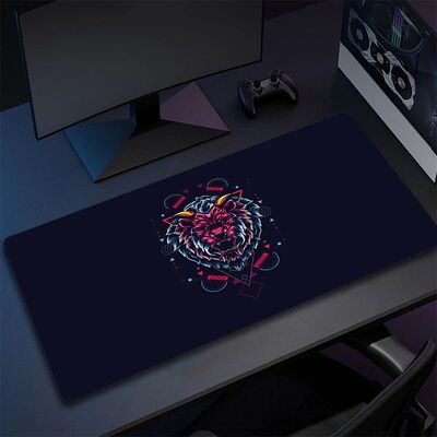 Simple Animal Tiger Computer Mousepad Office Game Locking Ed