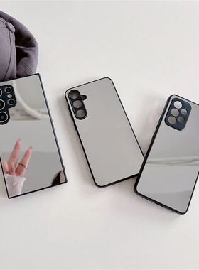Luxury Makeup Mirror Phone Case For Samsung Galaxy S25 S24 S