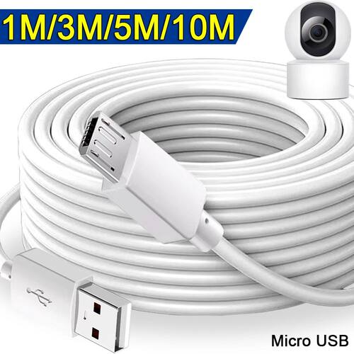 1-10m Micro USB Extra Long Data Cable Quick Charging Wire for Android Samsung Camera VR Monitor Powe