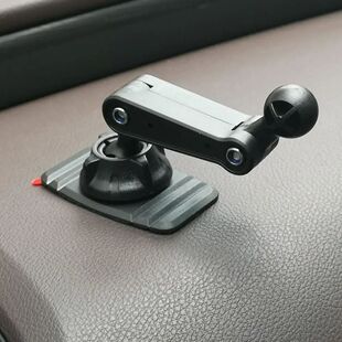 17mm Ball Head Base for Car Phone Holder Bracket Glue Sticke