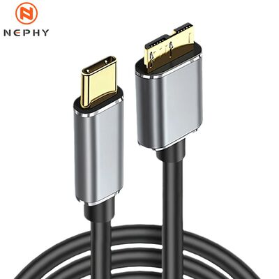 External Hard Drive Cable USB 3.0 Type C To Micro B Hard Disk Data Wire For Toshiba Seagate WD Sandi