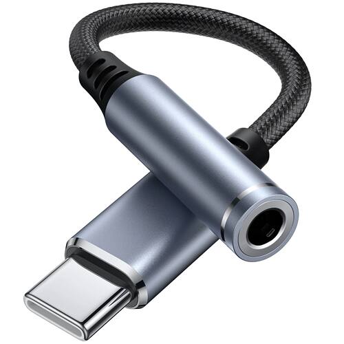 Type C to 3.5mm Jack Earphone Adapter USB-C 3 5mm Audio Cabl