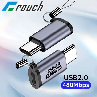 Micro USB To Type C Adapter Mini USB To USB C 480Mbps Quick