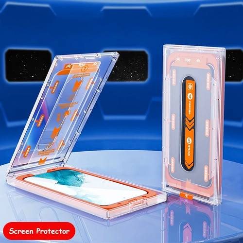 Tempered Glass Film For Samsung Galaxy S24 Ultra S23 S22 Plus Screen Protector Glass Dust Free Insta