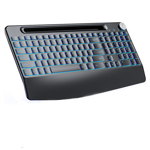 Computer Wireless Card Slot Keyboard Mouse Set Silent Rechar