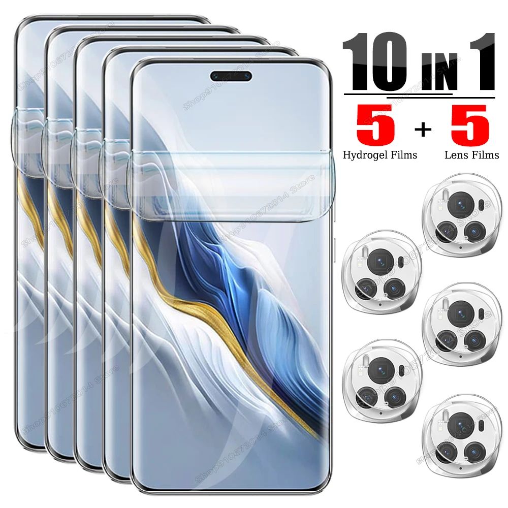 10In1 Hydrogel Film For Honor Magic 6 5 90 200 70 Lite 50 100 Pro X6A X7 X7A X7B X8 X8A X8B X9 X9A X