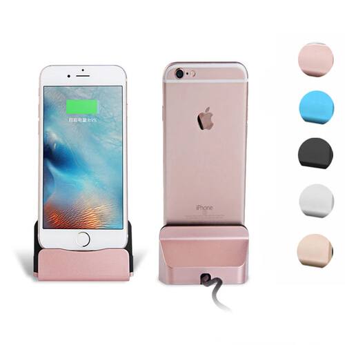USB Charger Desktop Stand Docking Station For iPhone 7 8 6 6S Plus XS X XR SE XS Max 5 5S SE iPhone