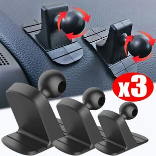 Car Cell Phone Holder Base 17mm Ball Head Base Dashboard Mou