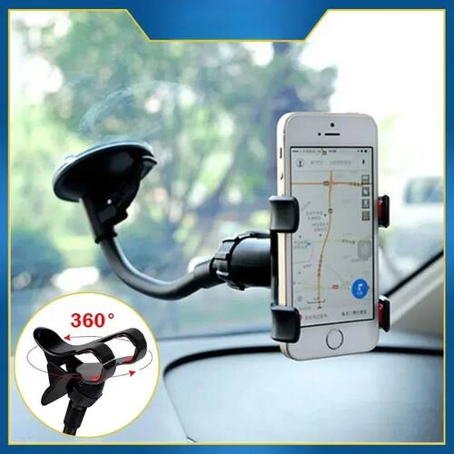 360° Rotating Car Phone Holder Universal Windshield Dashboa