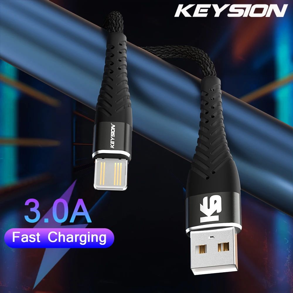 2.4A Cable For iPhone 14 13 Pro Max XR XS SE USB A for Lightning Quick Charging Phone Cable For iPad